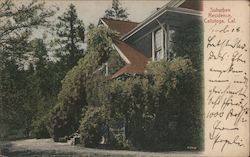 Surburban Residence Calistoga, CA Postcard Postcard Postcard