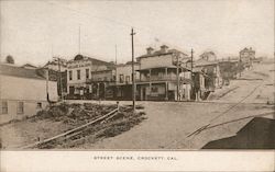 Street Scene Postcard