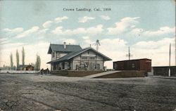 Crows Landing 1908 Postcard