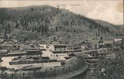 View of City Dunsmuir, CA Postcard Postcard Postcard