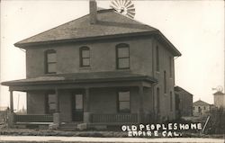 Old Peoples' Home Postcard