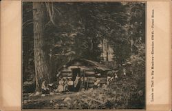 Lunch on Trail to Big Meadows-Elevation 6700 ft.-Forest Home Hume, CA Postcard Postcard Postcard