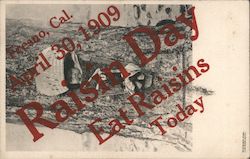 Indian Papoose - Raisin Day Eat raisins today April 30, 1909 Postcard