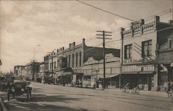 Sacrament St Looking South Lodi, CA Postcard Postcard Postcard