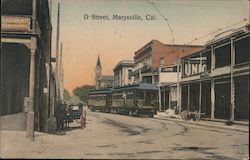 D Street Postcard