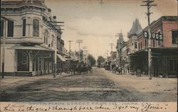 South Main Street From 1st Postcard