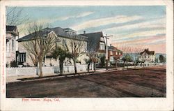 First Street Napa, CA Postcard Postcard Postcard