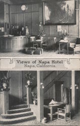 Views of Napa Hotel Postcard