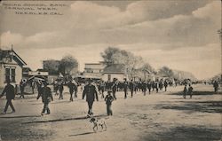 Indian School Band, Carnival Week Needles, CA Postcard Postcard Postcard