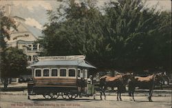 The Paso Robles Limited Running to the Mud Baths California Postcard Postcard Postcard