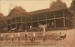 Club House-McCray's On Line of Northwestern Pacific Preston, CA Postcard Postcard Postcard