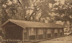 One of the Cottages at Mark West Springs Santa Rosa, CA Postcard Postcard Postcard