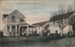 El Verano Villa California Postcard Postcard Postcard