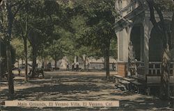 Main Grounds, El Verano Villa Postcard