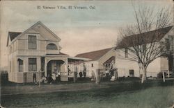 El Verano Villa California Postcard Postcard Postcard