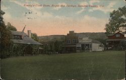 Koenig's Cash Store Boyes Hot Springs, CA Postcard Postcard Postcard