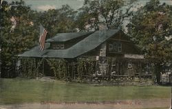 Club House in Sonoma County Boyes Hot Springs, CA Postcard Postcard Postcard