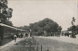 Arrival of Train Postcard