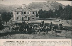 Sonoma Day. May 19, 1909 Postcard