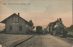 N.W.P. Depot Postcard