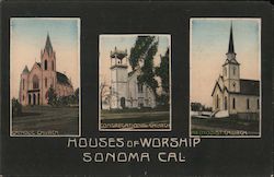 Houses of Worship Postcard