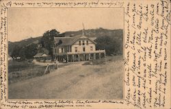 Dr. Burke's Sanitarium California Postcard Postcard Postcard