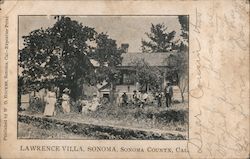 Lawrence Villa Sonoma, CA Postcard Postcard Postcard