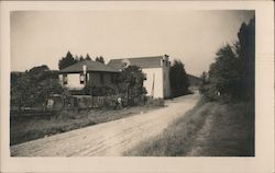 A House on a Dirt Road Postcard