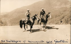 The Trailblazers Mercuryville, CA Postcard Postcard Postcard