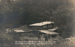 Residence of Mrs. Ollie Bokee Santa Rosa, CA Postcard Postcard Postcard