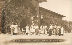 Agua Caliente Hotel Postcard