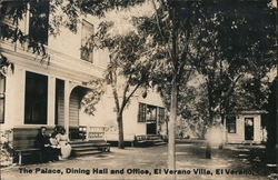 The Palace, Dining Hall and Office, El Verano Villa Postcard