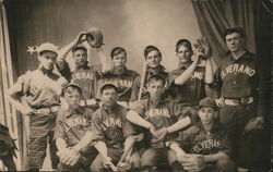 El Verano Baseball Team Postcard