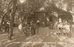 Under the Oaks at Boyes Hot Springs Clubhouse Postcard