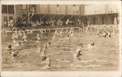 Boyes Swimming Pool Postcard