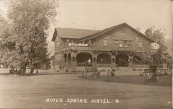 Boyes Spring Hotel Postcard