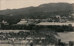 Bird's Eye View of Sonoma State Home Eldridge, CA Postcard Postcard Postcard