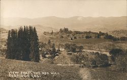 View From the Red Hill Eldridge, CA Postcard Postcard Postcard