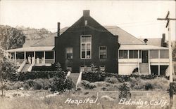 Hospital Eldridge, CA Postcard Postcard Postcard