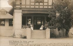 Entrance to Oak Lodge, Sonoma State Home Eldridge, CA Postcard Postcard Postcard