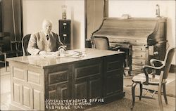 Superintendent's Office, Sonoma State Home Postcard