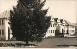 Hospital building Sonoma State Home Eldridge, CA Postcard Postcard Postcard