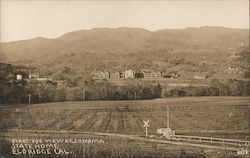 Bird's Eye View of Sonoma State Home Eldridge, CA Beck Postcard Postcard Postcard