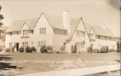 Palm Court - Employees' Quarters, Sonoma State Home Eldridge, CA Postcard Postcard Postcard