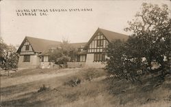 Laurel Cottage Sonoma State Home Eldridge, CA Postcard Postcard Postcard