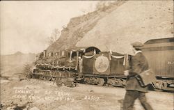 Rare: Spiker's Special Engine of S.F. Train Cain Rock, CA Postcard Postcard Postcard