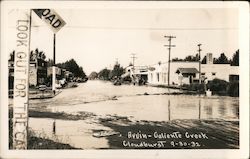 Caliente Creek California Postcard Postcard Postcard