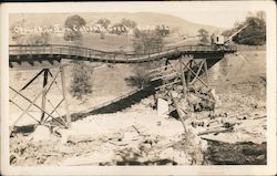 Groundburst on Caliente Creek California Postcard Postcard Postcard