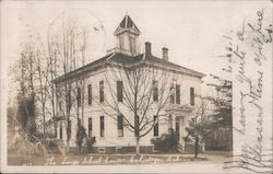 The Large School House Postcard