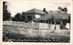 Main Buildings at Rose Dale Farm Postcard